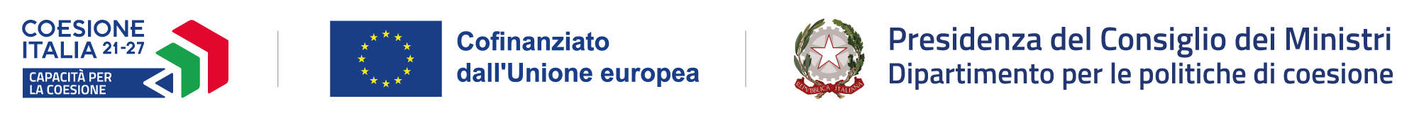 Loghi Coesione Italia 2021-2027