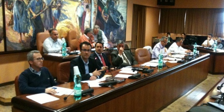 Il Consiglio provinciale, seduta per delibera Sogeaor
