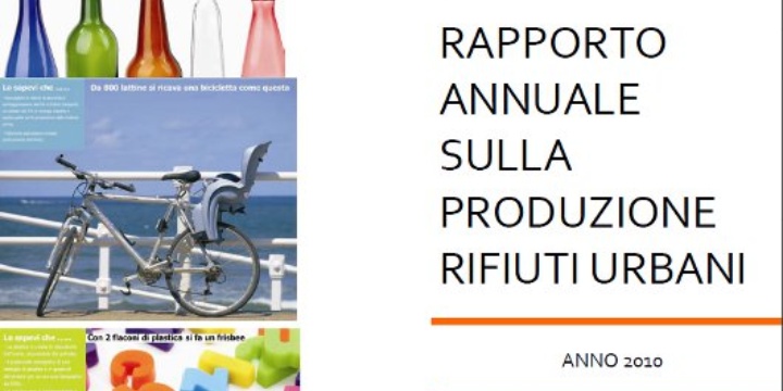 Copertina Rapporto Annuale Rifiuti 2010
