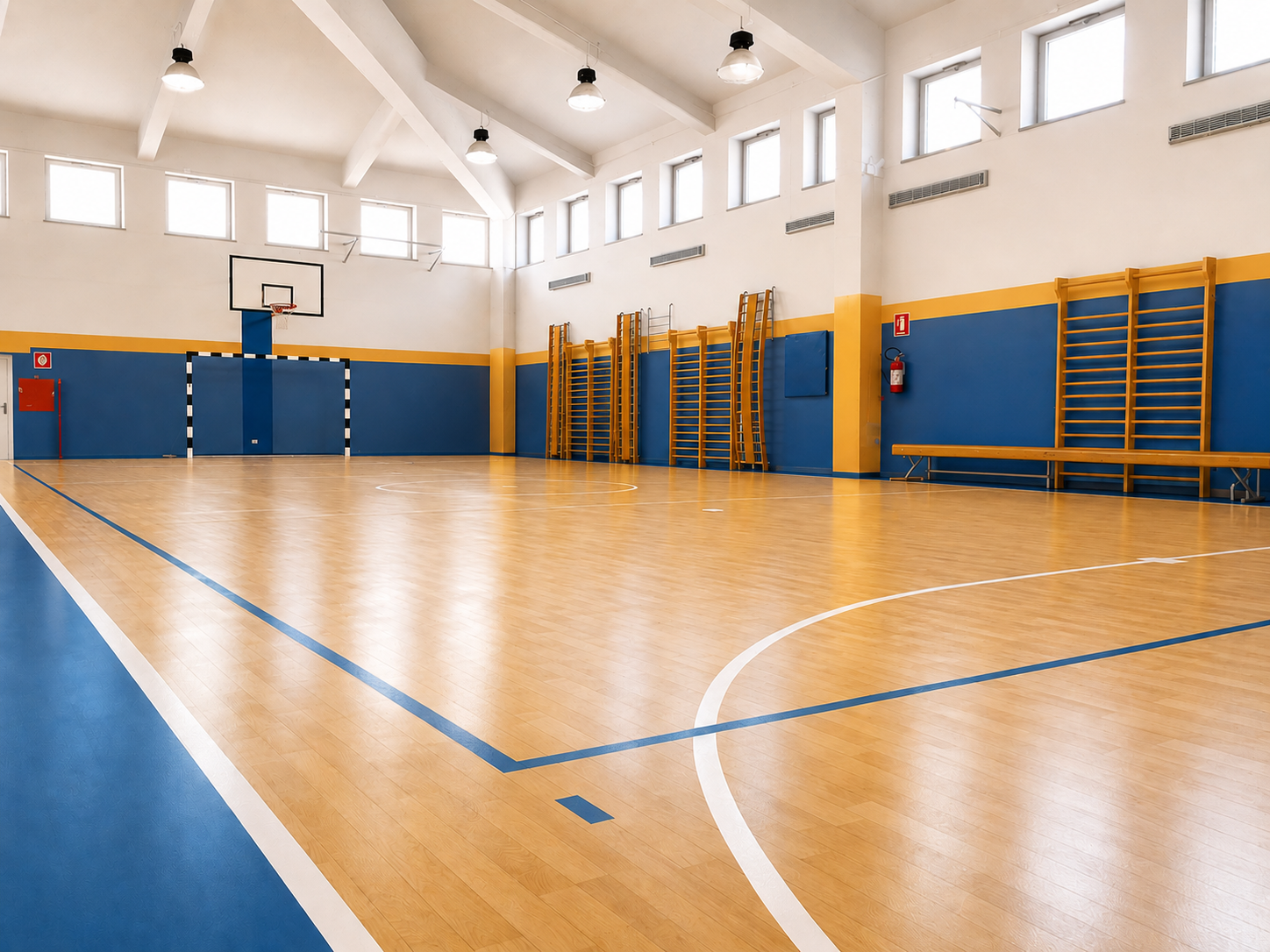 Immagine ragazzi in palestra