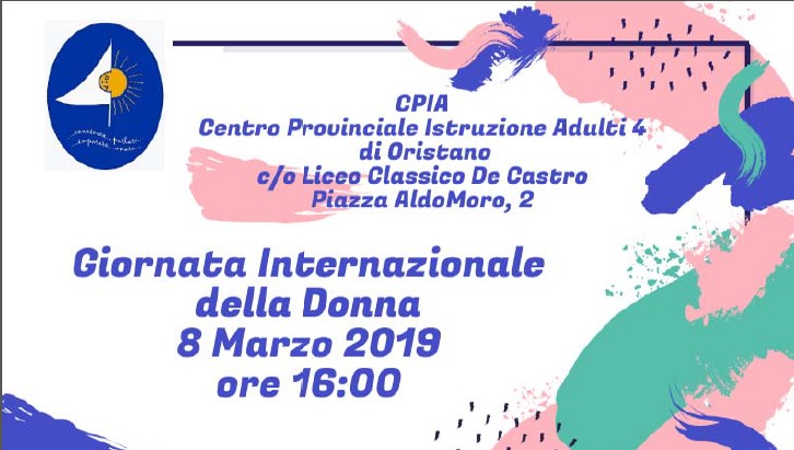 Visualizza la notizia: 8 MARZO: convegno al Liceo Classico De Castro di Oristano sulla violenza di genere